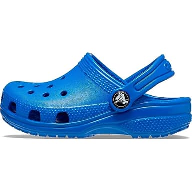 Crocs Classic Clogs, Blue Bolt, 13 US Unisex Little Kid - Image 1