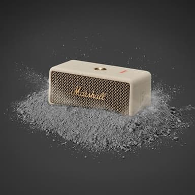 Marshall Emberton III Portable Bluetooth Speaker - Rugged Waterproof IP67 Design | Loud Stereo Sound, Deep Bass with 32+ Hr Playtime | Compact and Wireless for Travel and Outdoors - Cream - Image 11