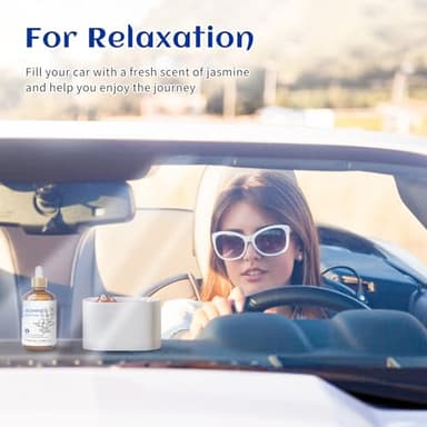 HIQILI Jasmine Essential Oil, Pure & Natural Jasmine Oil for Diffuser, Perfume, Shampoo, Aromatherapy - Image 5