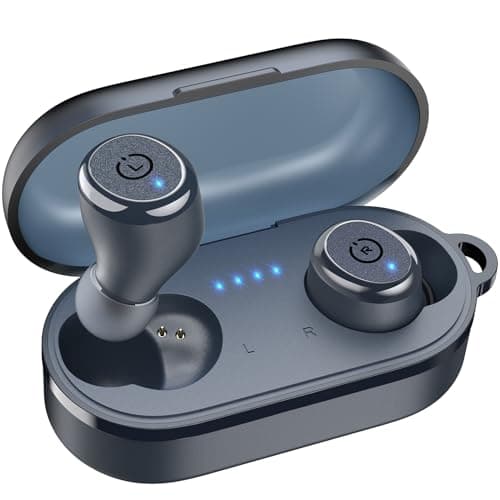 TOZO T10 Wireless Earbuds Bluetooth 5.3 Headphones, App Customize EQ, Ergonomic Design, 55H Playtime, Wireless Charging Case, IPX8 Waterproof Sound in-Ear Headset, 2025 New Version - Image 1