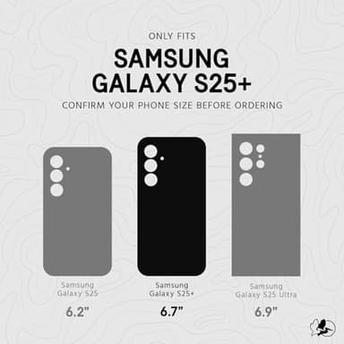 Pelican Voyager Samsung Galaxy S25 Plus Case [Magnetic and Wireless Charging] Case w/18ft MIL-STD Drop Protection - Heavy Duty Cover w/Belt Clip Holster for Samsung Galaxy S25 Plus 6.7" - Black - Image 2