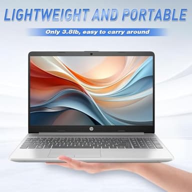 HP 250 G9 Laptop Computer • Back to School Limited Edition • 16GB RAM • 512GB SSD • Intel Celeron N4500 Processor • 15.6" Full HD • Long Battery Life • Fast Wi-Fi 6 • Windows 11 Pro • Astroid Silver - Image 2