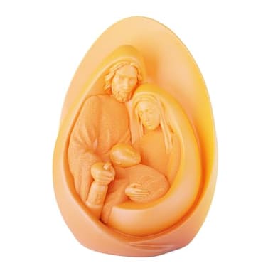Nativity Scene Candle Mold - Resin Casting Silicone Molds for Home Decor & Candle Making Wave Spiral Mold - Image 3