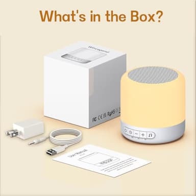 Easysleep White Noise Sound Machine with 30 Soothing Sounds 12 Night Light 32 Volume 3 Timers Portable Sleep Sound Machine for Office Travel Noise Canceling Lullaby & Rain Sound for Baby, Adults - Image 7