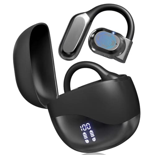 MWIRB AI Translation Earbuds Real Time, 144 Language Translator Earbuds for iPhone and Android 3-in-1 Translation Headphones Translating Device for Travel Business Learning with Charging Case(Black) - Image 1