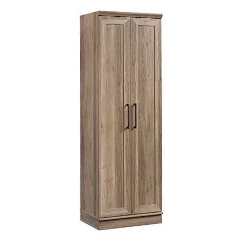 Sauder HomePlus Storage Cabinet/ pantry cabinets, Salt Oak finish - Image 1