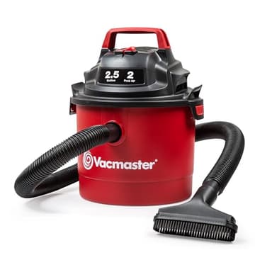 Vacmaster 2.5-Gallon* 2 Peak HP Wall Mountable Wet/Dry Vacuum – VOM205P 1101 - Image 1