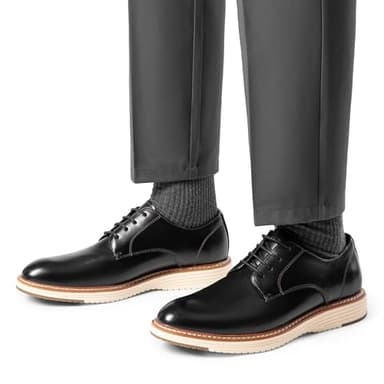 Bruno Marc Men's Crossflex Casual Dress Shoes Business Formal Oxfords Sneaker,Size 11,Black,SBOX2417M - Image 7