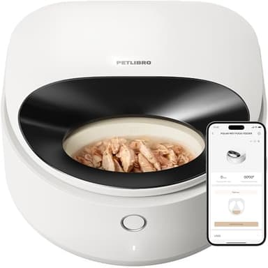 PETLIBRO Automatic Cat Feeder Wet Food Refrigerated New Upgraded APP Control,3 Days Freshness 3 Meals,Semiconductor Cooling&Quick Chills Wet Food Dispenser,Polar WiFi Timed Auto Pet Feeder for Cat Dog - Image 1