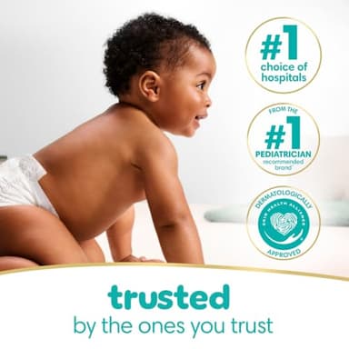 Pampers Baby Wipes, Sensitive, Water Based Wipe, Clinically Proven, Hypoallergenic, and Unscented for Babies, 336 Wipes Total (4 Flip-Top Packs) - Image 5