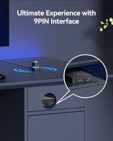 GEEKOM A5 Pro Mini PC (2025), with AMD Ryzen 7 5825U, 32GB RAM, 1TB NVMe SSD, Radeon Vega 8 Graphics, Windows 11 Pro, 8K Quad Display, Dual HDMI, 6 X USB, SD Slot (A5-R3 7430U, 16GB+1TB) - Image 9