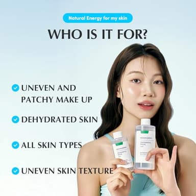 EQQUALBERRY Swimming Pool Toner - Korean Toner for Daily Exfoliating & Deep Hydration with Natural Enzyme Protease & Hyaluronic Acid, For Sensitive Skin, 10.14 Fl Oz (300ml) - Image 6