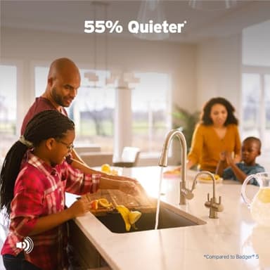 InSinkErator Power .75HP, 3/4 HP Garbage Disposal, Power Series EZ Connect Continuous Feed Food Waste Disposer, Black - Image 3