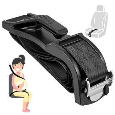 Cushion Bump Strap- Seat Adjuster for Mother-Prevent The Abdomen from Stress，Universal Fit, Easy Install - Image 2