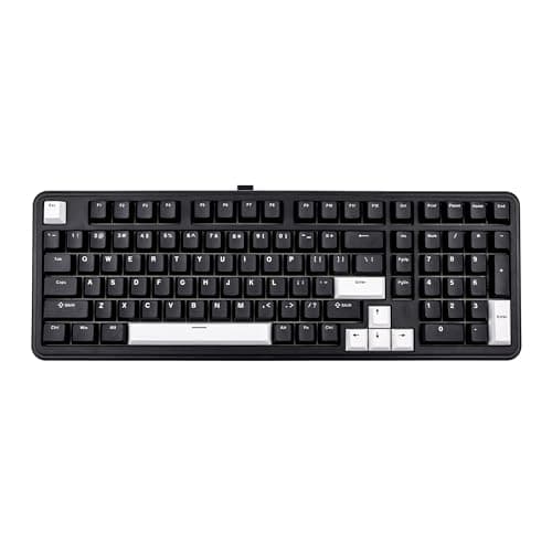 EPOMAKER TH99 Tri-Mode Wireless Mechanical Keyboard with 8000mAh Battery, Hot Swappable Custom RGB Gaming Keyboard with Numpad, Gasket Creamy for PC/Mac/Office (Black) - Image 1
