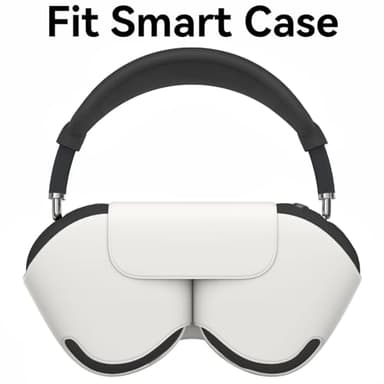 Silicone Case Cover for AirPods Max Headphones, Ear Pad Case Cover/Ear Cups Cover/Headband Cover for AirPod Max (USB-C/Lightning)(2024/2020),Accessories Silicone Protector for Apple AirPods Max, Black - Image 7