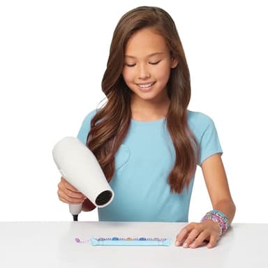 Make It Real:Shrink Magic Candy Shop Bracelet Kit - Create 20 Bracelets, Use A Hair Dryer to Shrink & Style, DIY Jewelry Kit, Girls & Kids Ages 8+ - Image 8