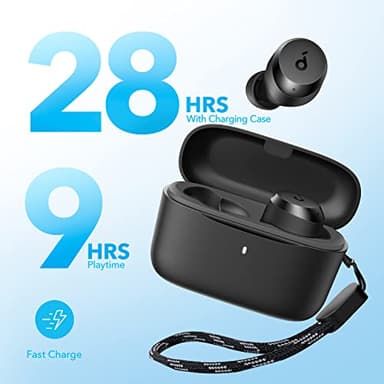 Soundcore by Anker A20i True Wireless Earbuds, Bluetooth 5.3, App, Customized Sound, 28H Long Playtime, Water-Resistant, 2 Mics for AI Clear Calls, Single Earbud Mode - Image 4
