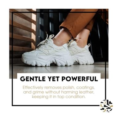Shoe Clinic Leather Deglazer | Prepares Leather for Paint | Removes Dirt, Oils, and Finishes from Shoes, Boots, Sneakers, and Accessories | Quick-Drying (50 ml / 1.7 oz) - Image 5