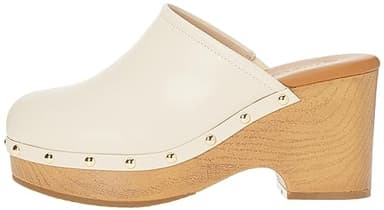 The Drop Women's Francine Clog Light Sand, 10 - Image 8