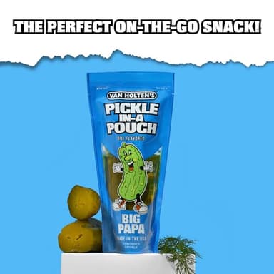 Van Holten's Pickles - Big Papa Pickle-In-A-Pouch - 12 Pack - Image 6