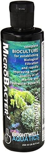 Brightwell Aquatics MicroBacter7 Complete Bioculture for Fish Tank or Aquarium - Populates Biological Filter Media for Saltwater and Freshwater Fish - Aquarium Water Treatments, 8.45 fl oz - Image 3