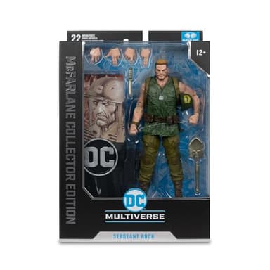 McFarlane Toys - DC Multiverse Sergeant Rock (DC Classic) 7in Figure McFarlane Collector Edition #14 (Style May Vay) - Image 8