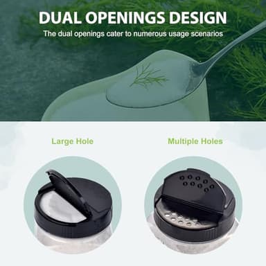 Soeos Sea Salt, Fine Grain, 20 Oz (1.25 Pound), Non-GMO, Nature Himalayan White Salt, Rock Salt for Grinder Refill (Pack of 1) - Image 8