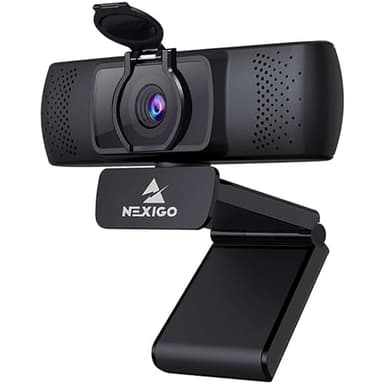NexiGo N930P (Gen 2) 1080P Autofocus Webcam with Software, Microphone & Privacy Cover, HD USB Web Camera, for Zoom YouTube Skype FaceTime, PC Mac Laptop Desktop - Image 1