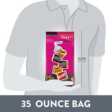 HERSHEY'S and REESE'S Assorted Chocolate Flavored Candy Party Pack, 35 oz - Image 7