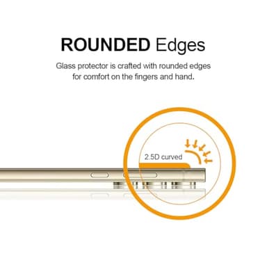 Supershieldz (3 Pack) Designed for Samsung (Galaxy S24 Ultra) Tempered Glass Screen Protector, Anti Scratch, Bubble Free - Image 3