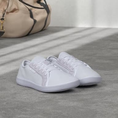 WHITIN Women's Minimalist Barefoot Shoes Wide Toe Box Zero Drop Sneakers Fashion Size 8 Road Gym Fashion W81 Running Flat Walking Workout White 39 - Image 2