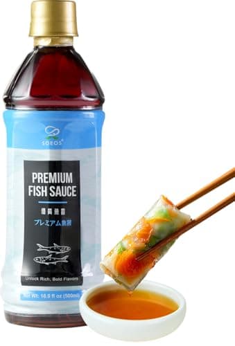Soeos Premium Fish Sauce, 16.9 fl oz (500ml) – Authentic Fish Sauce Crafted Umami Sauce for Dressings, Marinades & Stir-Fries | Unlock Rich, Bold Flavors - Image 2