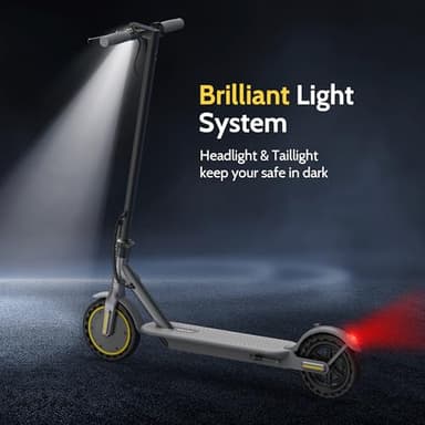 NAVIC Electric Scooter Adults, Powerful 350W Motor, Max 22 Miles Long Range, Top Speed 19 MPH, 8.5" Tires, E Scooter for Adults with APP Control - Image 6