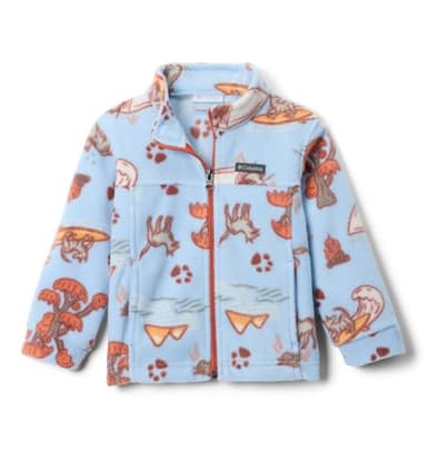 Columbia Baby Zing III Fleece, Ripple Blue Trail Tails, 3/6 - Image 1