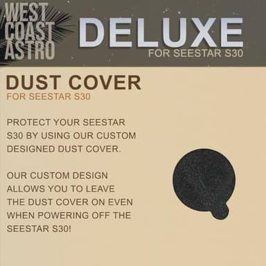 ZWO Seestar S30 - Deluxe Dust Cover (Dust Cap Cover) - Image 2