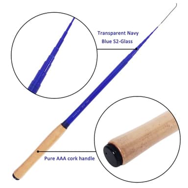 Aventik Zeno S2-Glass Tenkara Rod(10'0'' 10Sec, Navy Blue) - Image 4
