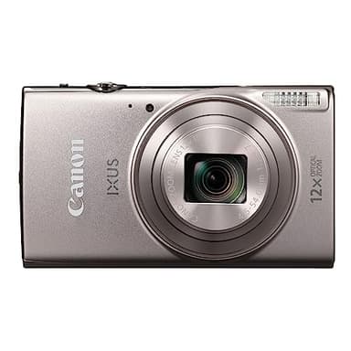 Canon PowerShot IXUS 285 HS 12X Optical Zoom Digital Camera (Silver) + NB11L + 64GB Memory Card + Case + Charger + Card Reader + Flex Tripod + Cleaning Kit + Memory Wallet (Renewed) - Image 2