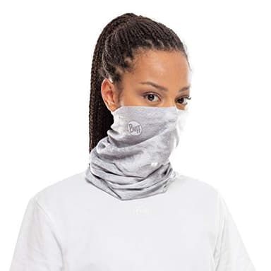 Buff CoolNet UV Neck Gaiter, UPF 50 Sun Protection, Breathable, Cooling Bandana, Versatile, Quick Dry Face Mask, Camo White, Adult Size - Image 3