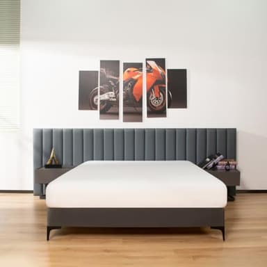 Queen Mattress, 8-inch, Gel Memory Foam [Premium Version] Medium-Firm, Queen Size Mattresses Bed in a Box, Fiberglass Free, Cooling Sleep & Pressure Relief, Certified Safe Foams & Fabric - Image 1