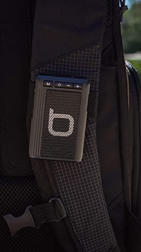Bumpboxx Wireless Bluetooth Speaker | White | Retro Pager Beeper | Outdoor Portable Bluetooth Speaker | MP3 Player | LED Flashlight | Waterproof Speaker | Weighs 3.2oz (Renewed) - Image 6