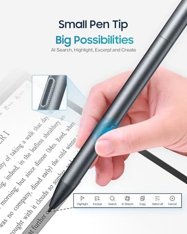 iFLYTEK AINOTE Air 2 Bundle – 8.2" E Ink AI Note-taking Tablet with Stylus, 4096 Pressure Levels, Digital Notebook with Voice-to-Text Transcription, Multi-languages Support, Ideal for Meetings & Study - Image 9