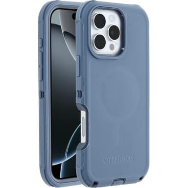 OtterBox iPhone 16 Pro Max Defender Series Case - Baby Blue Jeans - Image 3