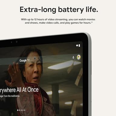 Google Pixel Tablet - Android Tablet with 11-Inch Screen and Extra-Long Battery Life - Hazel - 8 GB RAM - 128 GB - Image 11
