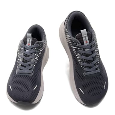 JACKSHIBO Wide Toe Box Shoes Women Arch Support Wide Sneakers for Running Walking Athletic Tennis Orthopedic Plantar Fasciitis Workout with Thick Cushion Zero Drop Sole Width Shoes Grey - Image 8