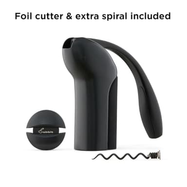 Rabbit Vertical Lever Corkscrew with Foil Cutter - Image 3