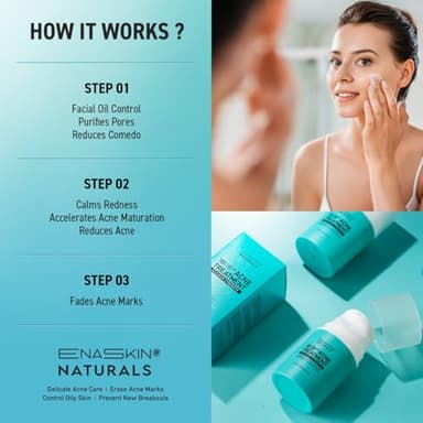 Acne Pimple Spot Treatment Cream: Cystic Hormonal Blackheads Blemish Breakouts for Face, Back and Body - 10% Azelaic Acid & Salicylic Acid - Teens-Adults, 1.8 oz - Image 5