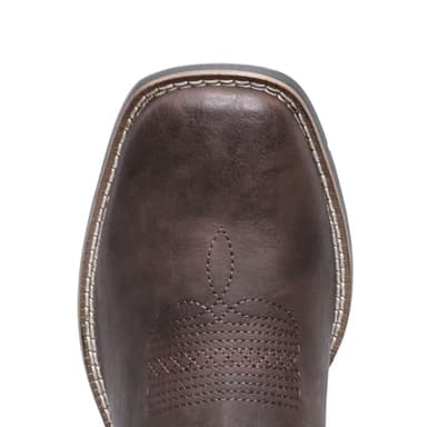 IUV Cowboy Boots For Men Square Toe Western Boot Durable Retro Classic Embroidered Pull On Boot Slip Resistant Country Boots - Image 4