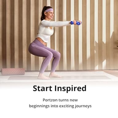 Portzon Weights Dumbbells 10 Colors Options Compatible with Set of 2 Neoprene Dumbbells Set,1-15 LB, Anti-Slip, Anti-roll, Hex Shape Blue - Image 5