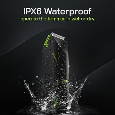 Electric Body Hair Trimmer for Men: Manscape Ball Trimmer Waterproof Pubic Hair Groomer Cordless Rechargeable Groin Shaver Replaceable Blade Wet/Dry Hygiene Razor Portable Body Grooming Travel - Image 5